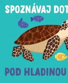 Leporelá, krabičky, puzzle knihy Pod hladinou mora - Spoznávaj dotykom - Stephanie Babin,Nathalie Choux