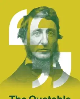Novely, poviedky, antológie The Quotable Thoreau - Henry David Thoreau