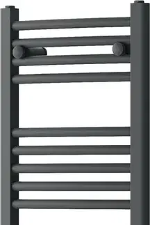 Radiátory do kúpeľne MEXEN - Ares vykurovací rebrík/radiátor 900 x 400 mm, 312 W, antracit W102-0900-400-00-66