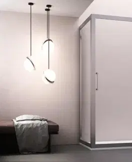 Sprchovacie kúty FORTE - Sprchovací kút MAYA KOMBI - Farba rámu zásteny - Hliník leštený, Rozmer A - 150, Rozmer B - 80, Výplň - Číre bezpečnostné sklo - 6 mm BLMA106CC + BL402CC