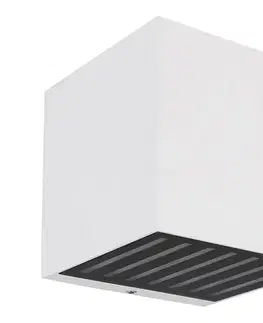 LED osvetlenie Globo 34156W - LED Vonkajšie nástenné svietidlo ILLI LED/6W/230V IP54 biela 34156W