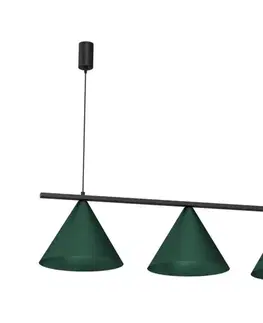 Svietidlá  Luster na lanku CAPITAL 3xGX53/15W/230V zelený MLP1530