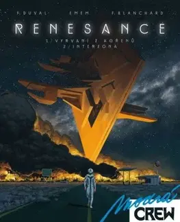 Komiksy Modrá CREW 38: Renesance 1 a 2 - Fred Duval,Emem,Richard Podaný