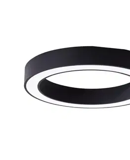 Svietidlá Azzardo  - LED Stmievateľné stropné svietidlo MARCO LED/80W/230V čierna + DO 