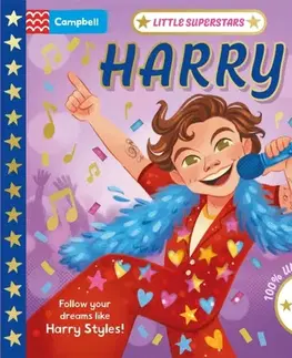Leporelá, krabičky, puzzle knihy Little Superstars: Harry - Campbell Books