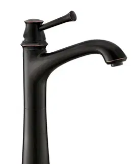 Kúpeľňové batérie SAPHO - CLASSIC umývadlová batéria, vysoká, olejom natierany bronz AZ006WB