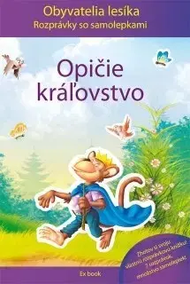 Nalepovačky, vystrihovačky, skladačky Opičie kráľovstvo