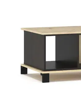 Konferenčné stolíky ZOLNA konferenčný stolík, dub artisan/wenge
