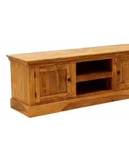 TV stolíky TV stolík Jali 160x55x45 z  indického masívu palisander
