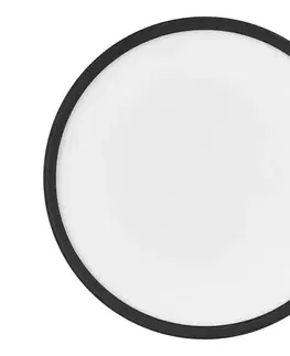 Svietidlá  LED Stropné svietidlo FLORI LED/22W/230V 4000K čierna pr. 42 cm ZM1405