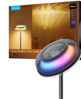 Lampy Govee-LED RGBICWW stmievateľná stojaca lampa UPLIGHTER MATTER LED/24W/230V Wi-Fi H60B0311
