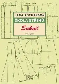 Učebnice pre SŠ - ostatné Škola střihů - Sukně - Jana Kocurková