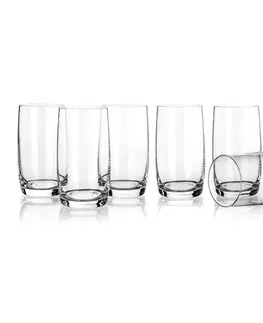 Poháre Banquet Crystal Sada pohárov long drink Leona 380 ml, 6 ks 