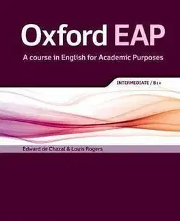 Učebnice a príručky Oxford EAP Intermediate B1+ Student's Book + DVD - Louis Rogers,Chazal de Edward