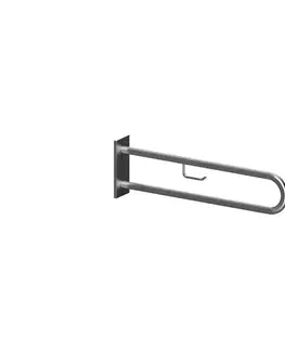 Svietidlá BEMETA Oporné madlo 10,3x25,3 cm nerez/strieborné 301807332