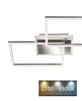 Svietidlá Brilo - LED Stmievateľný prisadený luster FRAME 2xLED/20W/230V 2700-6500 + DO 3049-018