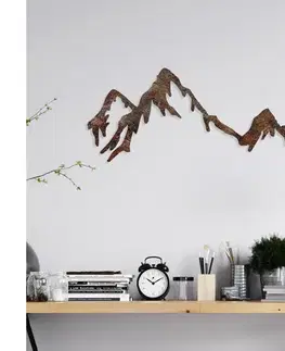 Obrazy  Nástenná dekorácia 45x70 cm hory kov 891TNL3778