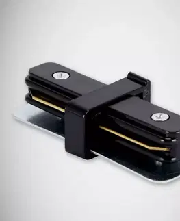 Moderné lampy do obývačky Konektor k napájacej lište I čierny