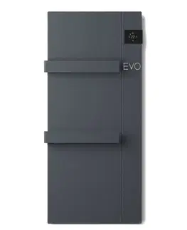 Radiátory do kúpeľne SAPHO - ONSEN EVO elektrické vykurovacie teleso, 400x900, 1000 W, antracit ONS10011