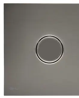 WC tlačidlá k nádržkám Ovládacie tlačidlo SAT kov gun metal mat SATATBGM SATATBGM