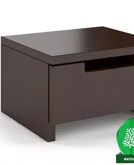 Nábytok do spálne Nočný stolík buk Skandica Spectrum Nízka Palisander