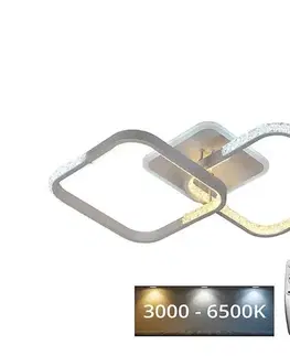 Svietidlá  LED Stmievateľný prisadený luster LED/55W/230V 3000-6500K + DO J3300/W