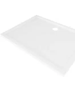 Vane MEXEN - Flow sprchová vanička obdĺžniková slim 100 x 130, biela lesk 46R101013