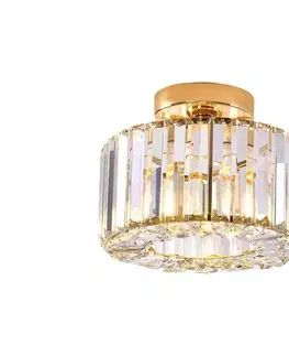 Svietidlá Light Prestige Stropné svietidlo VETRO 1xE27/15W/230V pr. 24,5 cm zlaté LP-2910/1C GD