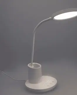 Detská izba ArtJum Stolová LED lampa | biela