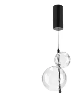 Svietidlá  LED luster na lanku PLAYA LED/10W/230V čierny 32-50472