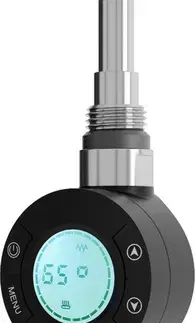 Radiátory do kúpeľne MEXEN - FA-S vykurovacia tyč s Wi-fi, 300 W, čierna W954-0300-70