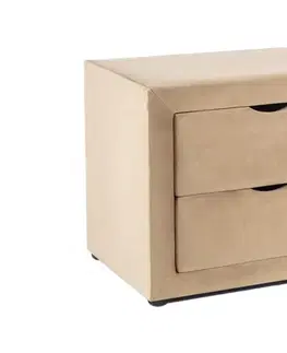 Nočné a toaletné stolíky Nočný stolík ET-002 VELVET Signal