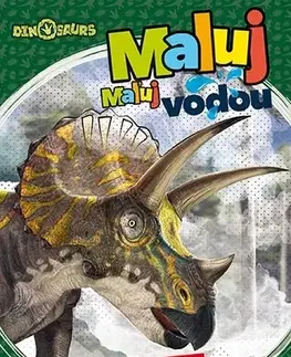 Pre deti a mládež - ostatné Maľuj vodou A5 Dinosaury