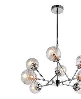 Svietidlá  Luster na tyči BEST 8xE14/40W/230V 38-67289