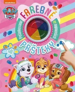 Pre deti a mládež - ostatné Farebné pršteky - Labková patrola