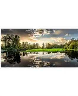 Dekorácie a bytové doplnky Obraz Glas Nature 50x125 EX210 NATURE