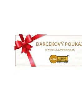Doplnky Darčekový poukaz