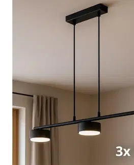 Svietidlá BRILAGI - LED RGB stmievateľný luster na lankách MONO 3xGX53/14W/230V Wi-Fi Tuya čierny BG5740+3xIM1490