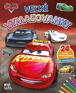Pre deti a mládež - ostatné Veľké vymaľovanky - Autá
