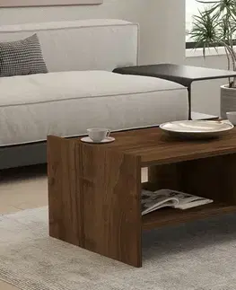 Konferenčné stolíky Konferenčný stolík Pera - Walnut