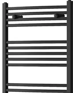 Radiátory do kúpeľne MEXEN/S - Ares radiátor + vykurovacia tyč 900 x 600 mm, 400 W, čierna W102-0900-600-6400-70