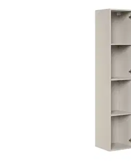 Skrinky do kúpeľne ArtCom Vysoká skrinka do kúpeľne BELLA Cashmere 80-35-1D