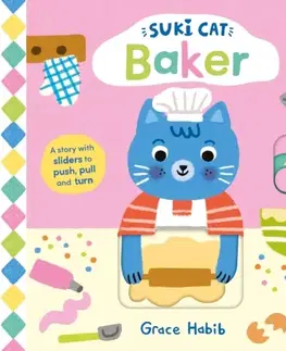 Leporelá, krabičky, puzzle knihy Suki Cat: Baker - Nosy Crow Ltd