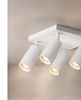 Svietidlá Brilagi - Bodové svietidlo SELE SQUARE 4xGU10/30W/230V biela WO-SELESQ-01-WHT-OEM