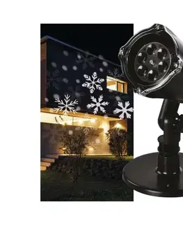 Vianočné dekorácie  LED Vianočný vonkajší projektor LED/3,6W/230V IP44 studená biela DCPC04