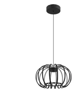Svietidlá Globo 15946B - stmievateľné závesné svietidlo na lane RIBBON LED/40W/230V 3000K čierne 15946B