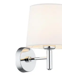 Svietidlá BRILAGI - Nástenné svietidlo MONTE 1xE27/60W/230V krémová/lesklý chróm 8590828053460