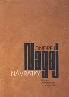 Slovenská poézia Návratky - Ondrej Nagaj