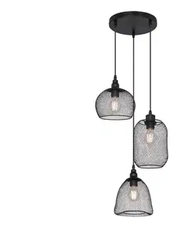 Svietidlá Globo 15047-3 - Luster na lanku ANYA 3xE27/60W/230V 15047-3