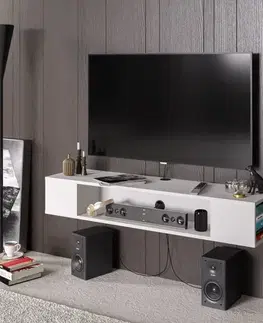 TV stolíky TV stolík Peti - White
